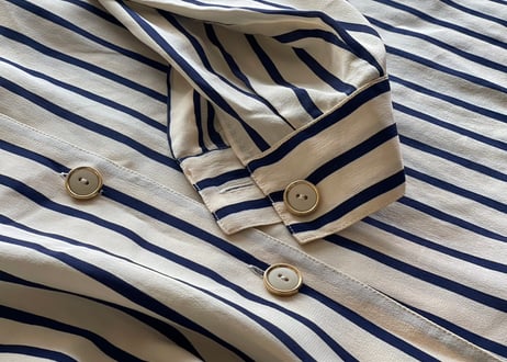fendi silk stripe shirt