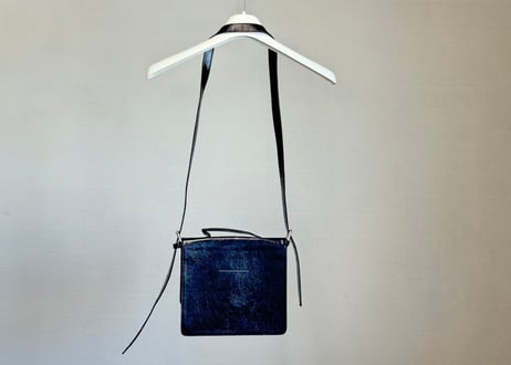 mm6 maison margiela leather shoulder bag