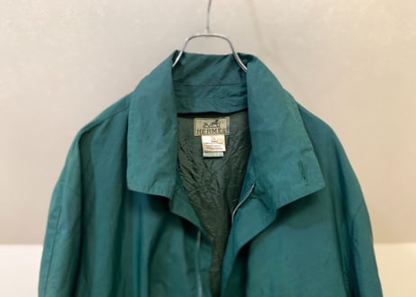 hermes green coat