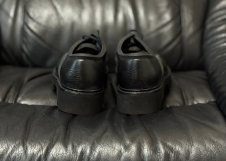 armani leather shose dead stock