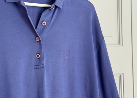 loewe anagram logo polo shirt