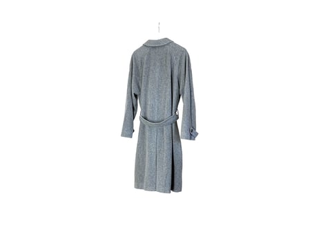 yves saint laurent  cashmere wool belt coat