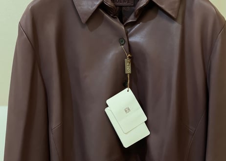 loewe leather jacket