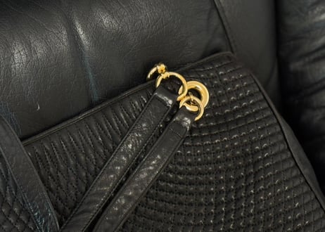 bally leather shoulder bag