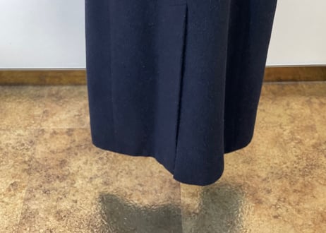 giorgio armani alpaca double chesterfield coat dead stock