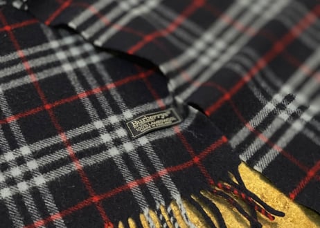 burbery made in England muffler