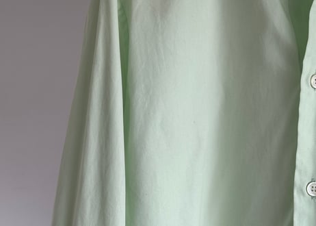 isseymiyake green shirt