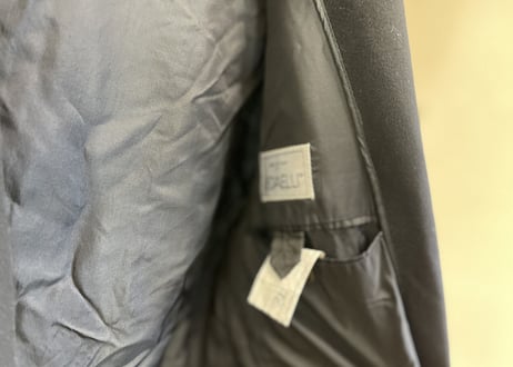 redaelli cashmere wool chesterfield coat