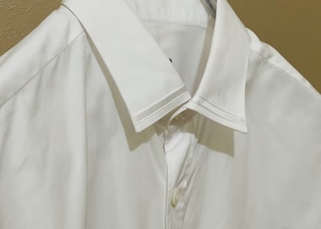 lanvin 2019ss silk collar shirt
