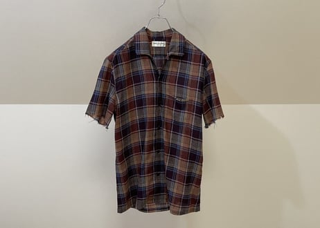 saint laurent 2020ss wool shirt dead stock