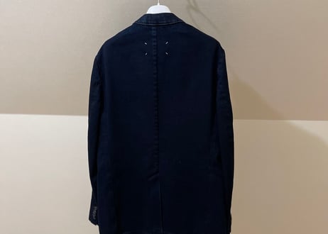maison margiela 2020ss denim set up suit dead stock