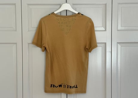 maison margiela AIDS t brown