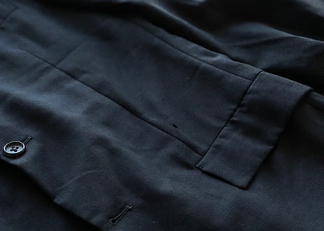 jilsander dark gray set up suit