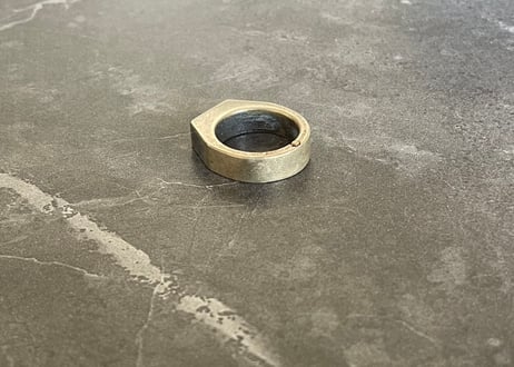 maison margiela antique processing ring #2