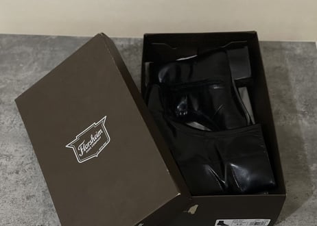 florsheim leather heel boots