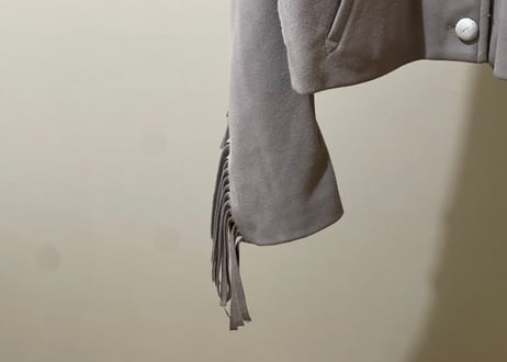 mm6 maison margiela 2020aw fringe jacket dead stock