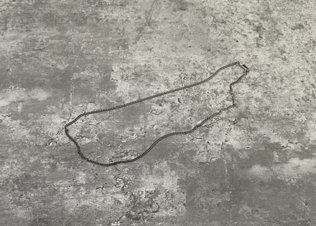 80s gucci silver necklace