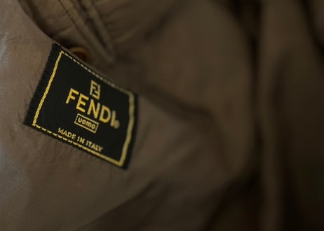 fendi double set up suit