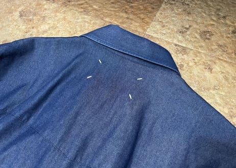 maison margiela denim shirt