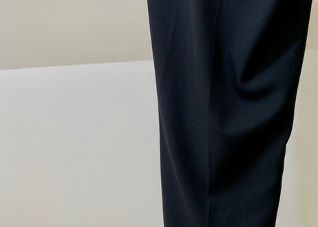 gucci "uniform" trousers black dead stock
