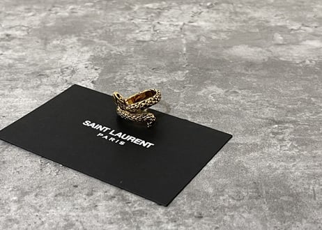 saint laurent 2021ss ring dead stock
