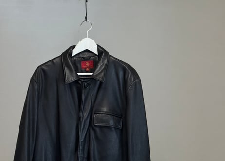 cole haan lamb leather coat