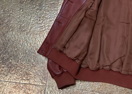 80s loewe leather jacket