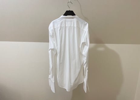 gucci dress shirt open color white