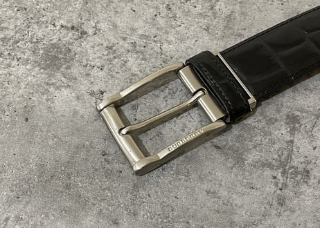 burberry leather belt