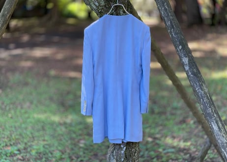celine silk long jacket