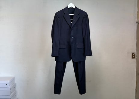 salvatore ferragamo stripe set up suit