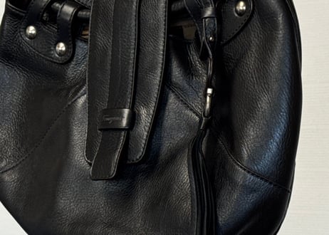 salvatore ferragamo leather bag