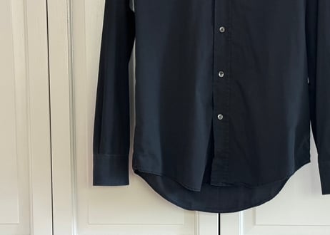 maison margiela "ここのえ期" black shirt