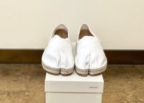 maison margiela tabi shose white 42 dead stock
