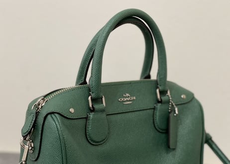 coach mini bag green