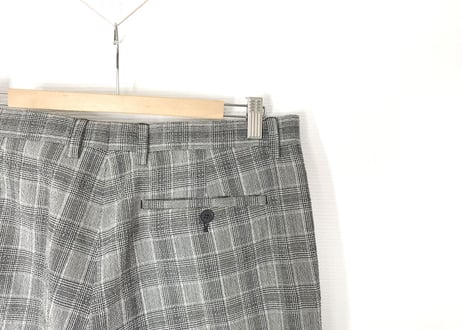 2017ss maison margiela check trousers dead stock B