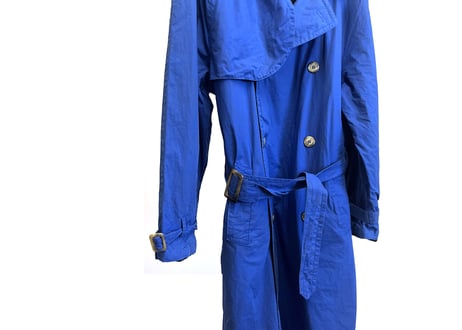 80s sonia rykiel homme made in Belgium trench coat