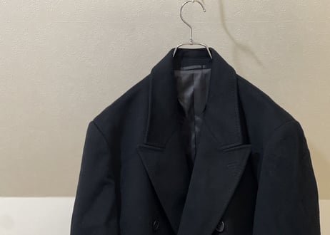 80-90s pure cashmere double long coat #13