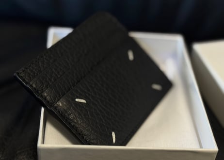 maison mariale leather holder dead stock