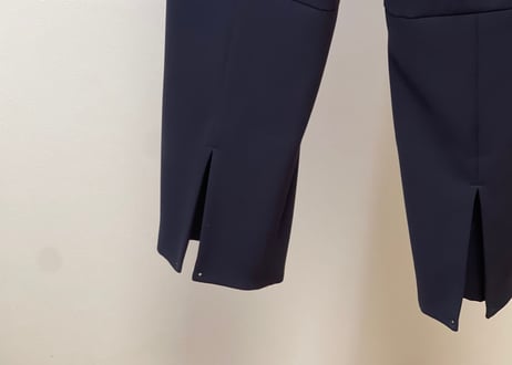 elin wide tack trousers
