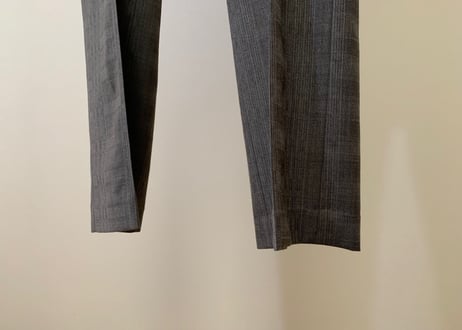 yves saint laurent rive gauche cashmere wool set up suit dead stock