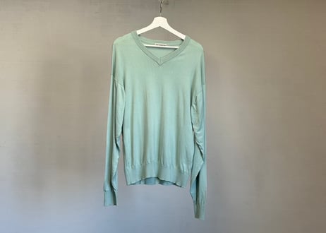 isseymiyake green knit