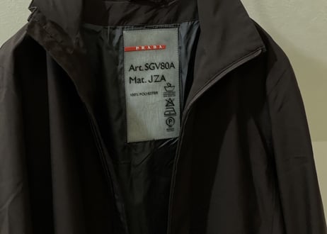 prada goretex jacket dead stock