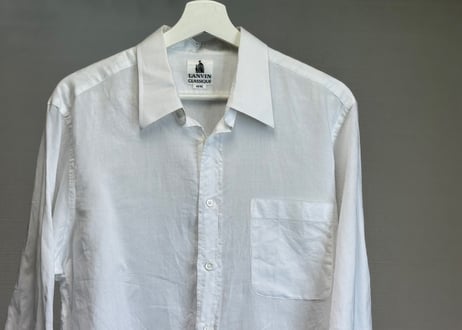 lanvin linen shirt