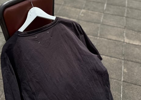 maison margiela fade black brown tops