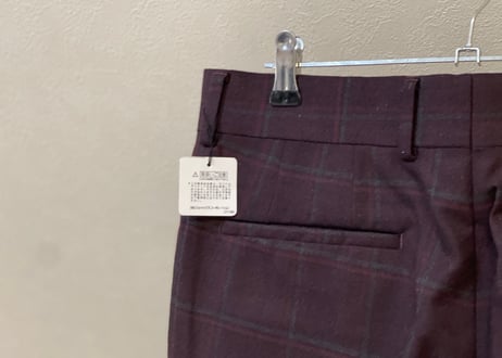 paul smith check trousers dead stock