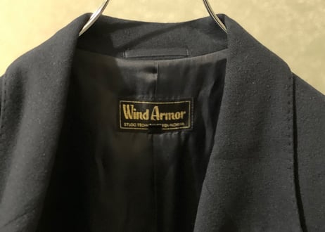 80-90s cashmere double chesterfield coat