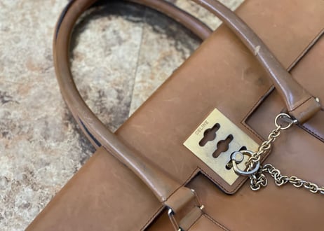 80s celine leather bag