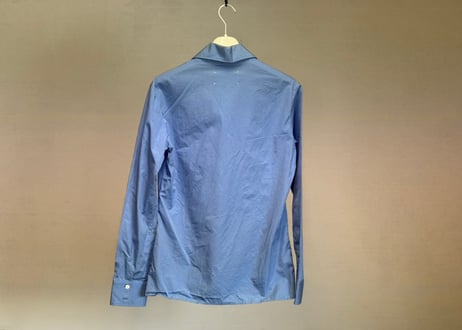 maison margiela blue shirt