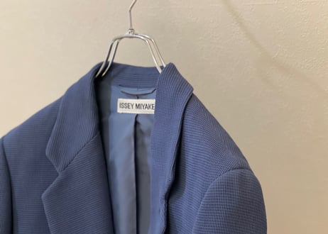 issey miyake blue jacket